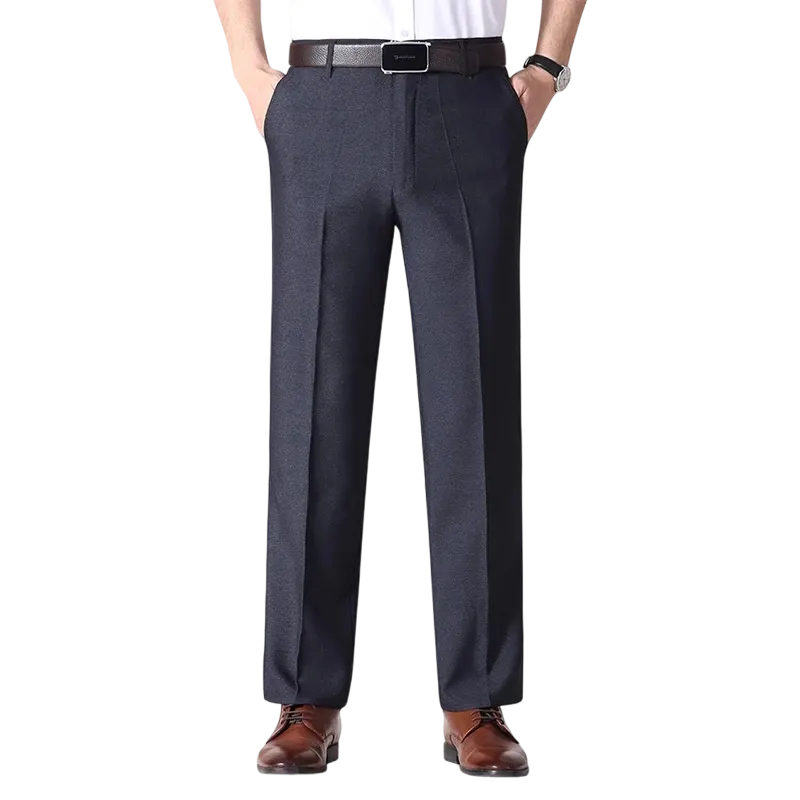 Men’s Classic Ice Silk High Waist Comfort Pants