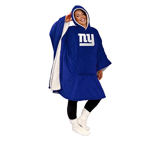 Black Friday Sale - 60" x 80" Wearable Hooded Blanket with Logo Patch